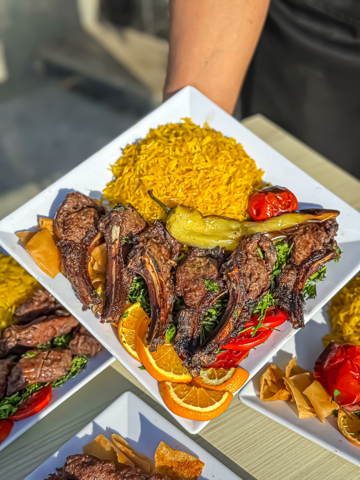 ريش ( ضاني او بتلو حسب المتاح )