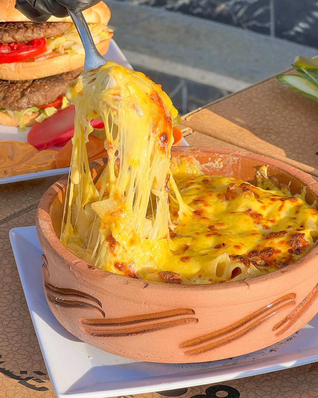 مكرونة نجرسكو  بالفراخ