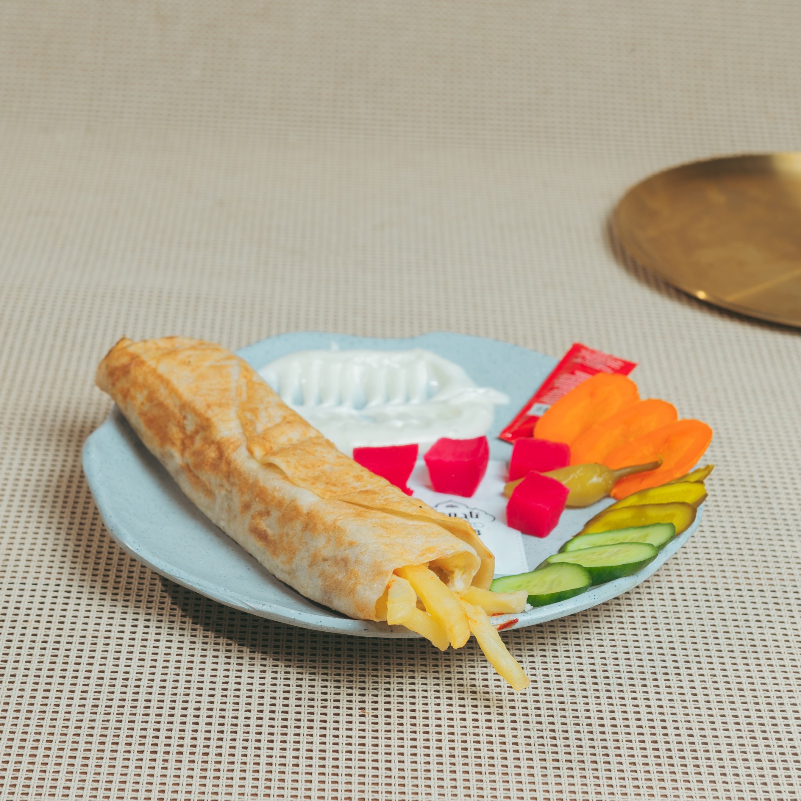 ساندوتش بطاطس عادي