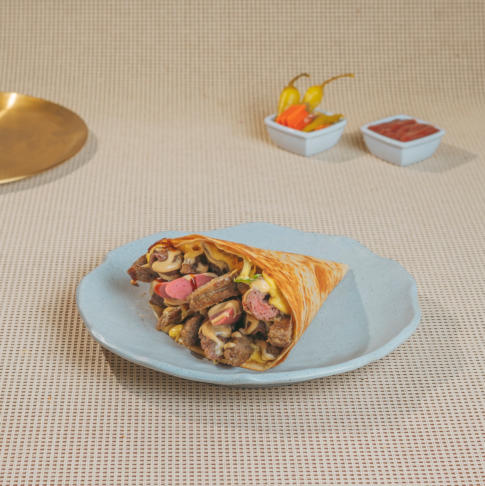 كريب مشكل لحوم